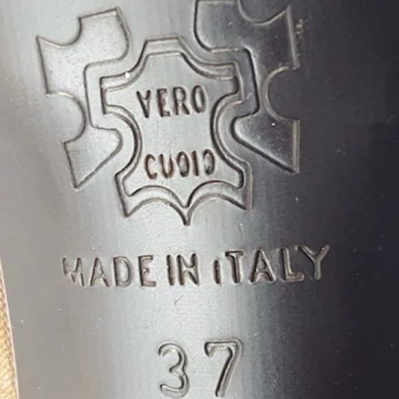 SIMON-HARTMAN London Women’s Heels Size EU 37 Brown Leather Stilettos Italy, - Picture 6 of 13